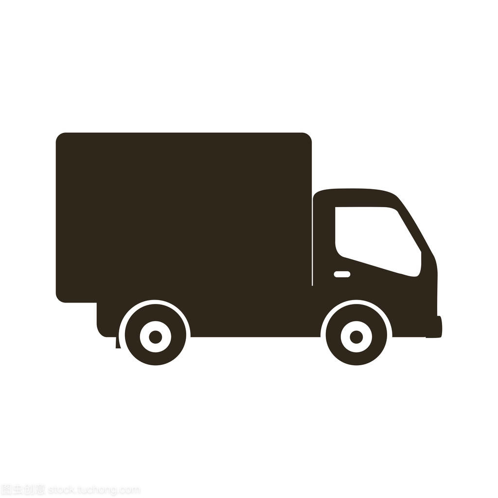 剪影運輸 卡車與貨車圖標在現(xiàn)代物流中的應用